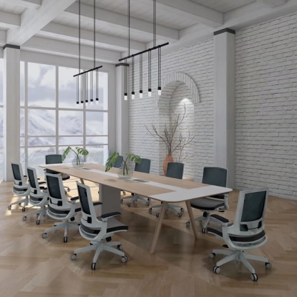 隆達電子公司-會議桌椅配套案例